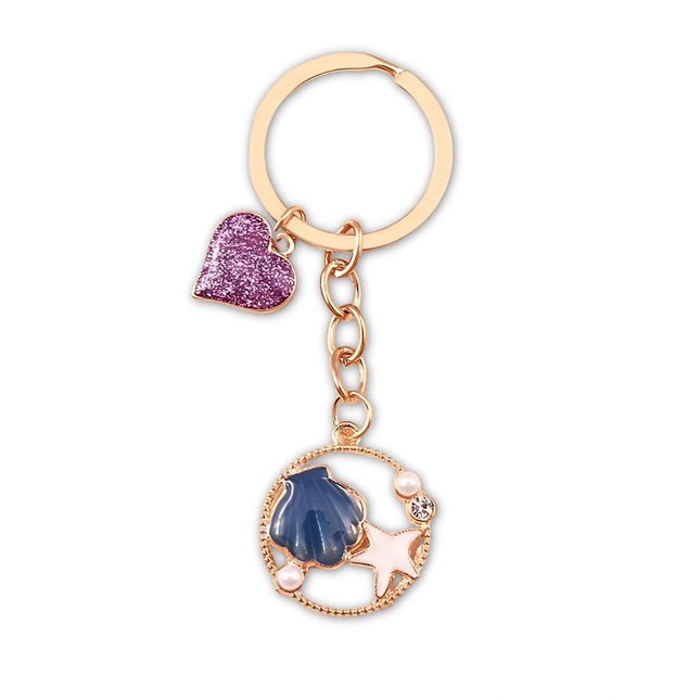 Schattige hert sleutelhanger voor dames en heren | Metaal legering | Dier bedel als tas, sleutelbos of auto accessoire | Perfect cadeau voor verjaardag, kerst of jubileum | DIY decoratie