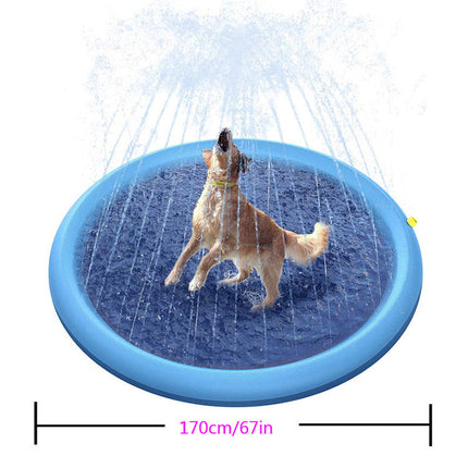 Interactieve Waterfontein voor Honden | Verkoeling en Plezier voor Zomerse Dagen | Veilig en Duurzaam Speelgoed voor Hondenruiters | Makkelijk aan te Sluiten op Tuinslang | Aanpasbare Waterstroom