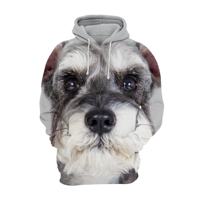 Zachte Dierenpullover Unisex | Voor Miniatuur Schnauzer Liefhebbers | Hoogwaardige Polyester Katoenmix | Beschikbaar in Maten S-4XL