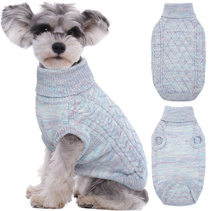 Coltrui voor Honden | Knusse Gebreide Trui | Warme Winterkleding | Flexible en Comfortabel | Verkrijgbaar in Meerdere Kleuren en Maten