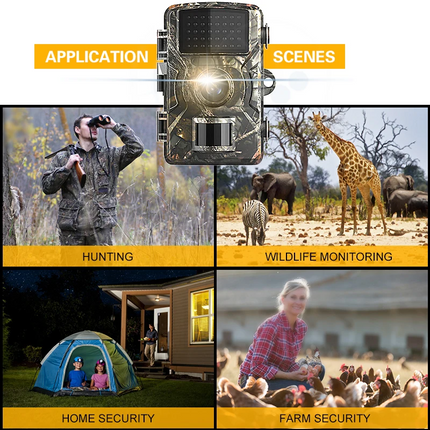 Sandsberg | Advanced Trail Camera | High Resolution | Fast Motion Detection | Excellent Night Vision | Robust | Waterproof IP66