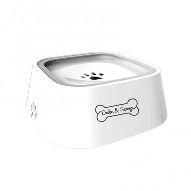 Splash Stop Drinkoplossing voor Huisdieren | Antimors Ontwerp, 2 Liter, Duurzaam ABS & PP, Met Antislipmat