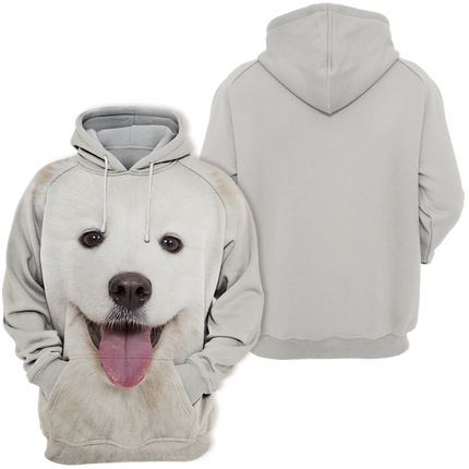 Unisex Hoodie | Samojeed Design | Zacht & Duurzaam | Maten S-4XL | Hoogwaardige Polyester-Katoen Mix