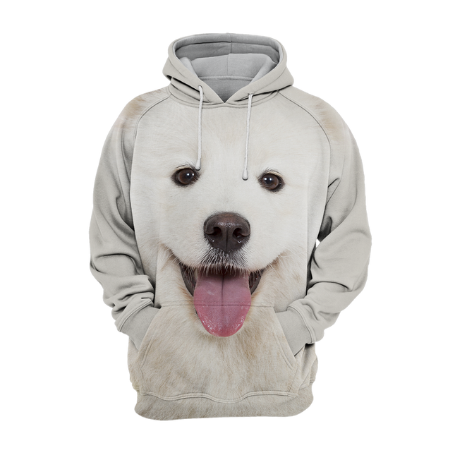 Unisex Hoodie | Samojeed Design | Zacht & Duurzaam | Maten S-4XL | Hoogwaardige Polyester-Katoen Mix