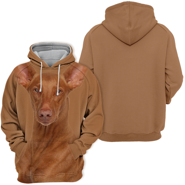 Pharaoh Hound Design | Comfortabele Unisex Hoodie | Maten S-4XL | Premium Polyester-Katoen Mix | Hoogwaardige Print | Stretchmateriaal