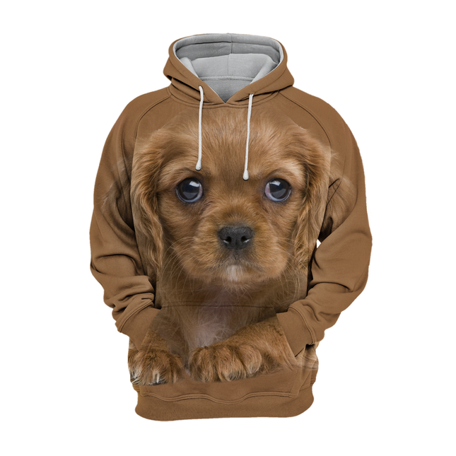 Unieke Trui Voor Hondenliefhebbers | Veelzijdige Dierenprint | Zachte Polyester-Katoen Mix | Beschikbaar in Maten S tot 4XL | High Definition Print | Voor Cavalier King Charles Fans