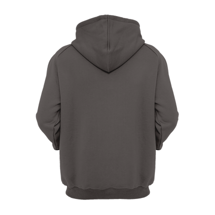 Zwarte Unisex Hoodie met Hondenprint | Diverse Maten | Polyester & Katoen | Comfortabel & Duurzaam