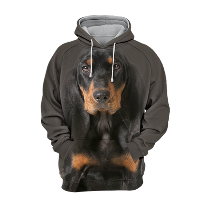Unisex Hoodie Met Hondenprint | Comfortabele Polyester Katoen Mix | Verkrijgbaar in Maten S-4XL | Hoogwaardige Afwerking en Dubbelzijdige Stretch | Perfect Voor Dierenliefhebbers