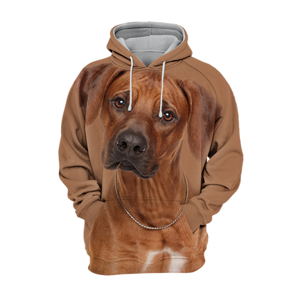 Rhodesian Ridgeback Hoodie | Unisex | Comfortabel & Duurzaam | Maat S-4XL | Zachte Stof | Hoge Resolutie Print | Tweezijdig Stretch