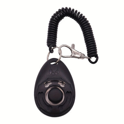 Hondentrainingsknop voor gedragsverbetering | Comfortabele rubberen grip | Eenvoudig in gebruik | Geschikt voor alle honden | Lichtgewicht en compact ontwerp