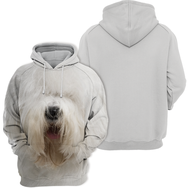 Comfortabele Unisex Trui | Oude Engelse Herder Design | Maat S tot 4XL | Premium Polyester Katoen Mix