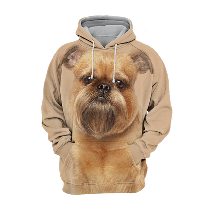 Unisex Hoodie | Comfortabele Dierenprint | Keuze uit Meerdere Maten | Polyester en Katoen Mix | Voor Hondenliefhebbers | Hoogwaardige Kleurenprint | Stretchmateriaal