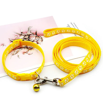 Hondenriem Set Nylon | Zachte Grip | Diverse Kleuren | 120cm Lengte | Geschikt voor Kleine en Middelgrote Honden