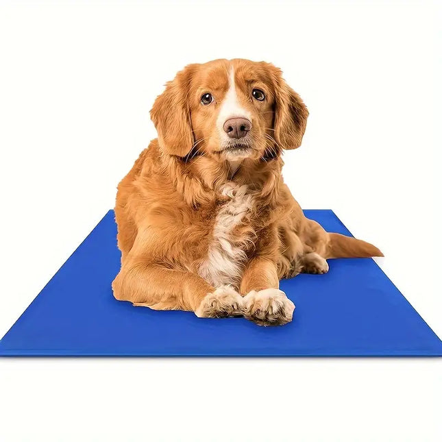 Koelmat voor Honden | Drukgeactiveerde Gel | Niet-Giftig en Veilig | Duurzaam en Onderhoudsvriendelijk | Beschikbaar in Maten S-XL