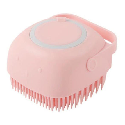Senna | Innovatieve Massageborstel & Verzorgingstool | Glanzende Vacht & Gezonde Huid | Zachte Applicatie met Shampoo Dispenser