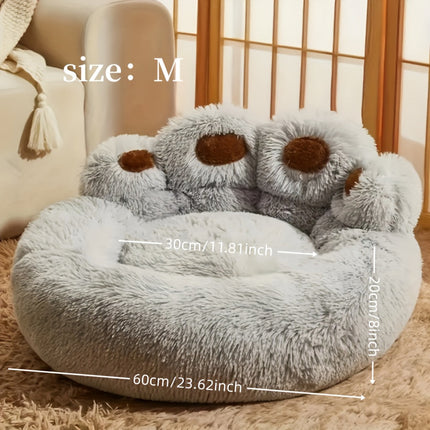 Luna | Luxe Pluche Ligbed | Voor Honden & Katten | Antislip | Wasbaar | Zacht Wintercomfort