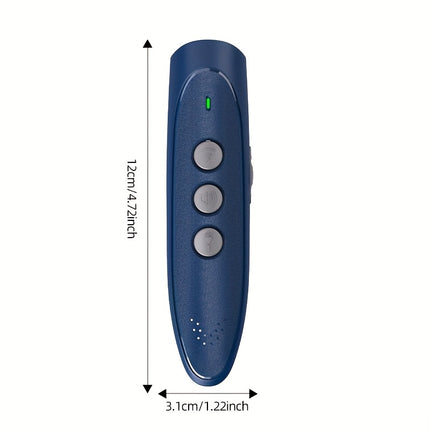 Anti-Bark Technology | Rechargeable | Sound Waves | USB Charging | Lithium Polymer | Dog Trainer | ABS Material