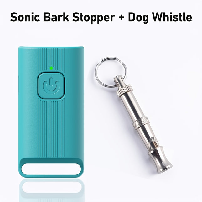 YNF Geluidsafschrikkingsapparaat voor Honden | Oplaadbaar | Lithium-Polymeer | Anti-blaf Technologie | Draadloos | USB-Aangedreven |