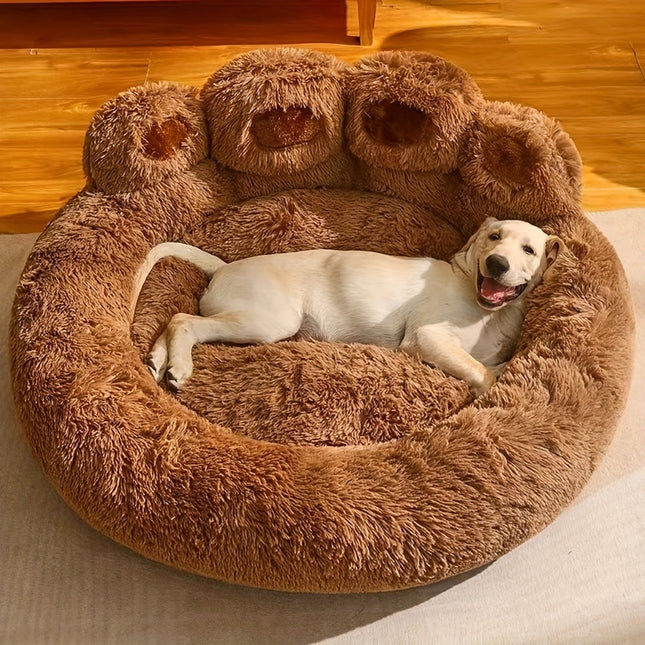 Luna | Luxe Pluche Ligbed | Voor Honden & Katten | Antislip | Wasbaar | Zacht Wintercomfort