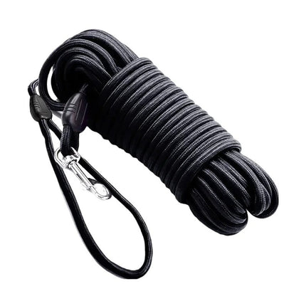 Nylon Training Lijn Voor Honden | Lange Lijn 5M 10M 15M | Ergonomisch Handvat | Diverse Kleuren