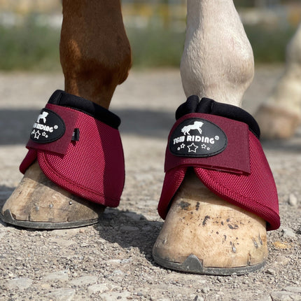 TGW RIDING | Horse Hoof Protectors Anti-Slip | Nylon | Set of 4 | No Battery | Pet Supplies
