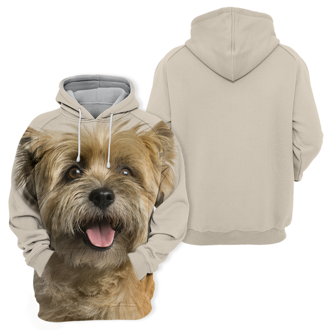 Unisex Trui | Cairn Terrier Print | Geel | Zachte Stof | Maten S t/m 4XL | Comfortabele Pasvorm