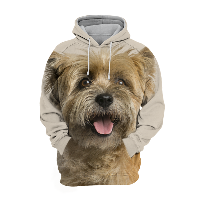 Unisex Trui | Cairn Terrier Print | Geel | Zachte Stof | Maten S t/m 4XL | Comfortabele Pasvorm