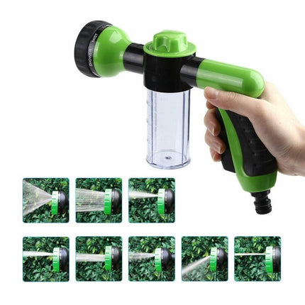 Suds-N-Paws™ Hondenbadtool | Spuitmond met 8 Spraypatronen | Verstelbare Zeepdispenser | Efficiënte Reiniging en Minder Badtijd