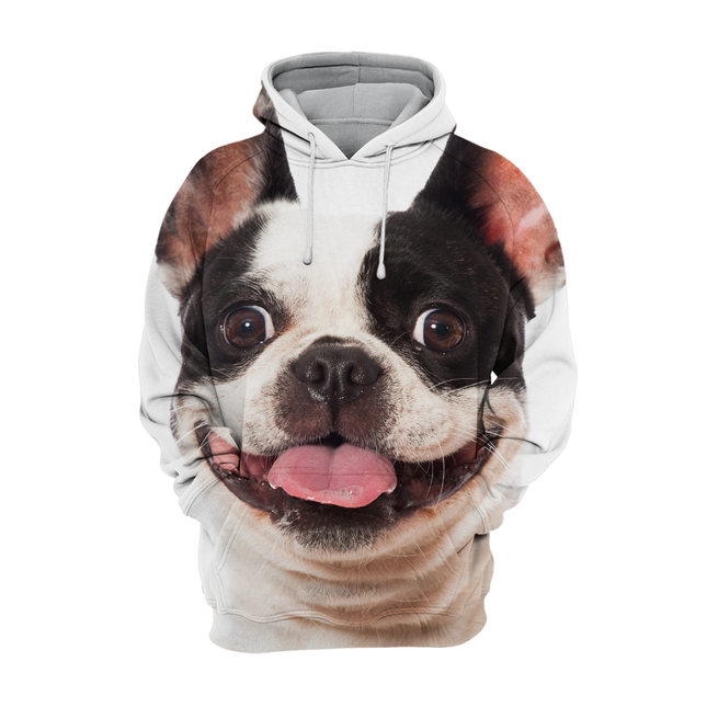 Katoenmix Dierenliefhebbers Trui | Zachte Franse Bulldog Print | Comfortabele Pasvorm | Diverse Maten