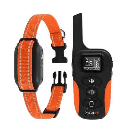 Obroża antyszczekowa BarkShield | Dźwięk i wibracje | Akumulatorowa i wodoodporna | Redukuje szczekanie | Dla wszystkich psów | Zasięg 975 m | Przyjazna dla zwierząt domowych obroża antyszczekowa | Regulowane dopasowanie | Odporna na wstrząsy