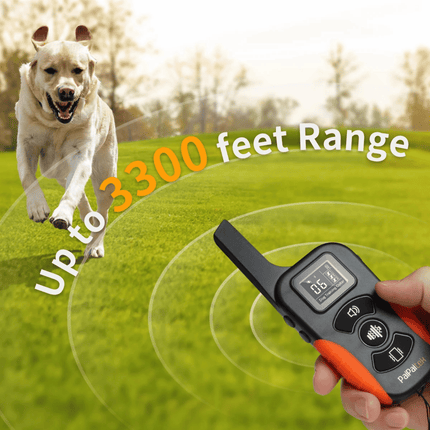 Obroża antyszczekowa BarkShield | Dźwięk i wibracje | Akumulatorowa i wodoodporna | Redukuje szczekanie | Dla wszystkich psów | Zasięg 975 m | Przyjazna dla zwierząt domowych obroża antyszczekowa | Regulowane dopasowanie | Odporna na wstrząsy