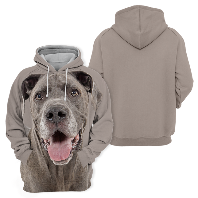 Trendy Unisex Hoodie | Perfecte Pasvorm | Comfortabele Katoenmix | Schattige Dog Print