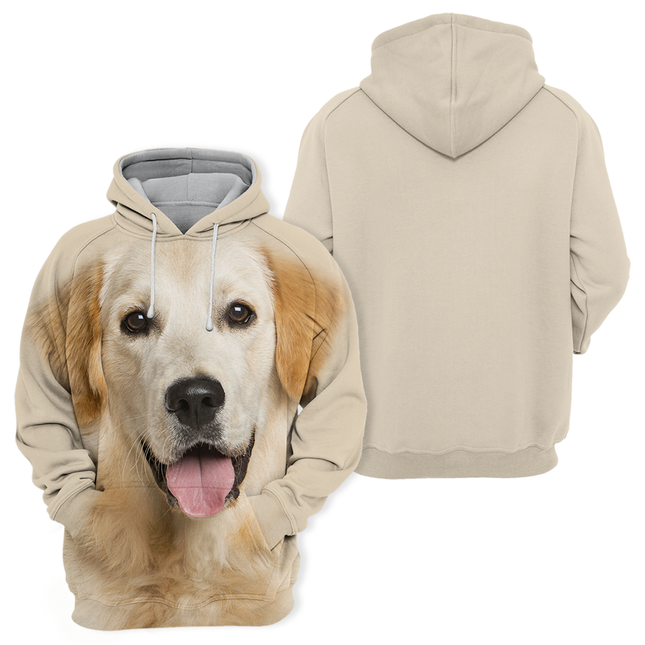 Unisex Trui | Hondenprint | Premium Katoenmix | Verschillende Maten | Zacht en Duurzaam | Perfecte Pasvorm | Golden Retriever Design
