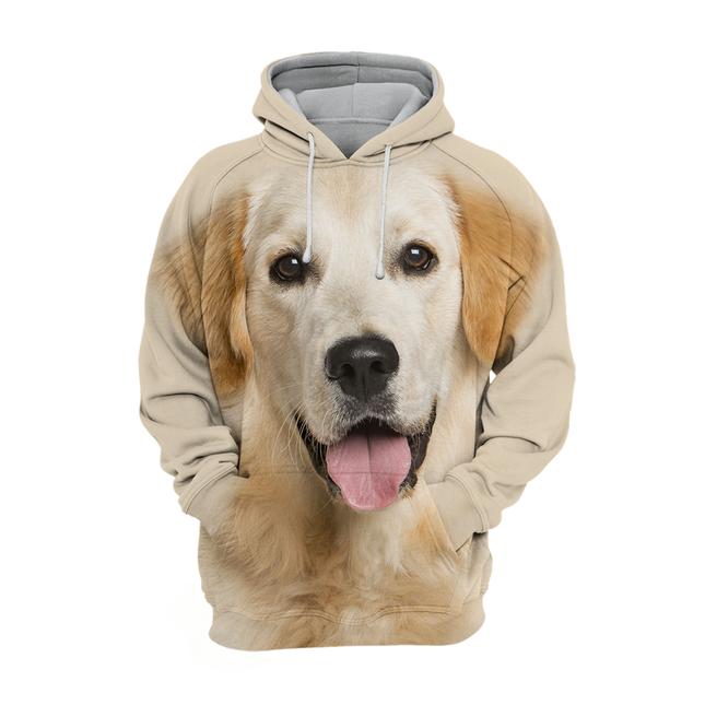 Unisex Trui | Hondenprint | Premium Katoenmix | Verschillende Maten | Zacht en Duurzaam | Perfecte Pasvorm | Golden Retriever Design
