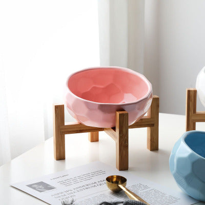 KeraBite keramische voerbak voor hond of kat | Hygiënisch en knoeivrij | Gemakkelijk schoon te maken | Modern en stijlvol design