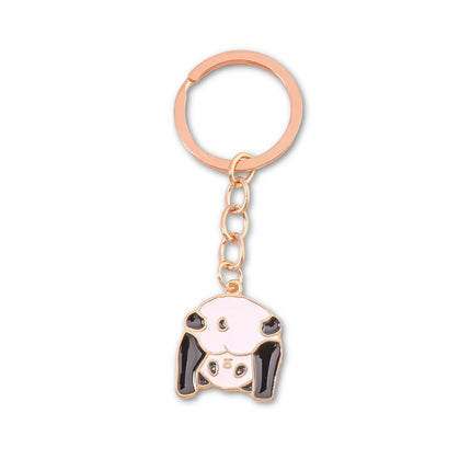 Schattige Sleutelhanger | Dierenvorm Hert | Zinklegering Goud | Unisex | Sleutelhanger voor Auto, Tas of Cadeau | DIY Accessoire voor Vrouwen & Mannen | Origineel Kerst- of Verjaardagsgeschenk