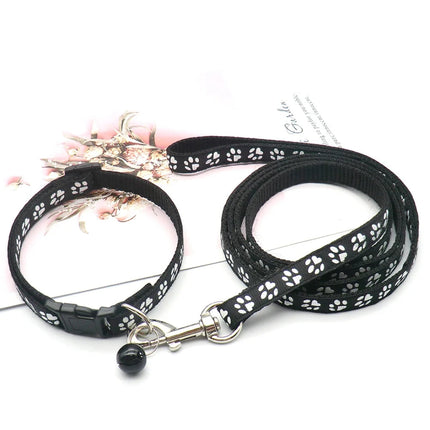 Hondenriem Set Nylon | Zachte Grip | Diverse Kleuren | 120cm Lengte | Geschikt voor Kleine en Middelgrote Honden