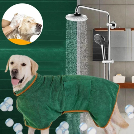 Bart | Luxe Hondenjas Sneldrogend | Warm na Bad en Regen | Verstelbaar en Duurzaam | Diverse Kleuren