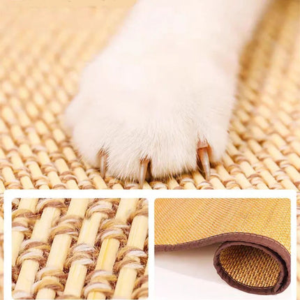 ScratchGuard™ Meubelbescherming Deluxe | Beschermhoes voor Bank en Fauteuil tegen Kattenkrabben | Premium Milieuvriendelijke Sisalstof | Bevordert Kattenwelzijn en Krabgedrag | Duurzame Bescherming voor Thuis