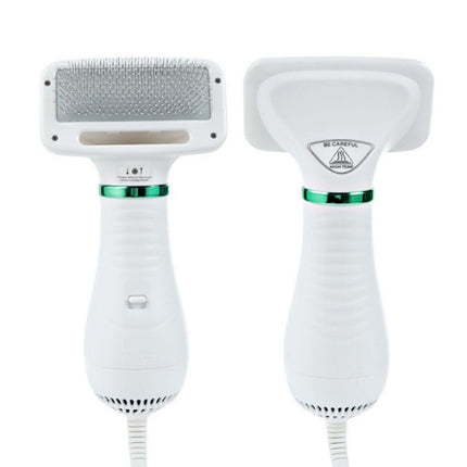 VelvetPaws QuickDry Styler | Stilte Technologie | 2-in-1 Droger en Borstel | Verstelbare Warmte | Huisdier Vachtverzorging | Ontwikkeld voor Comfort en Knuffels | Stressvrije Ervaring