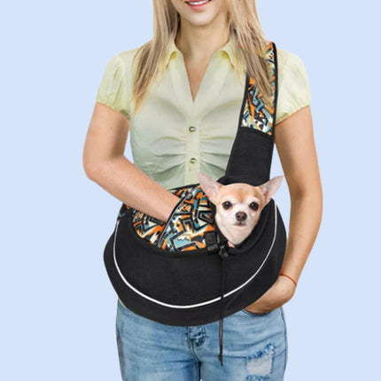 PetVoyage draagdoek voor huisdieren | Comfortabele en duurzame draagtas met verstelbare riemen | Geschikt voor kleine honden en katten | Waterbestendig en ergonomisch ontwerp