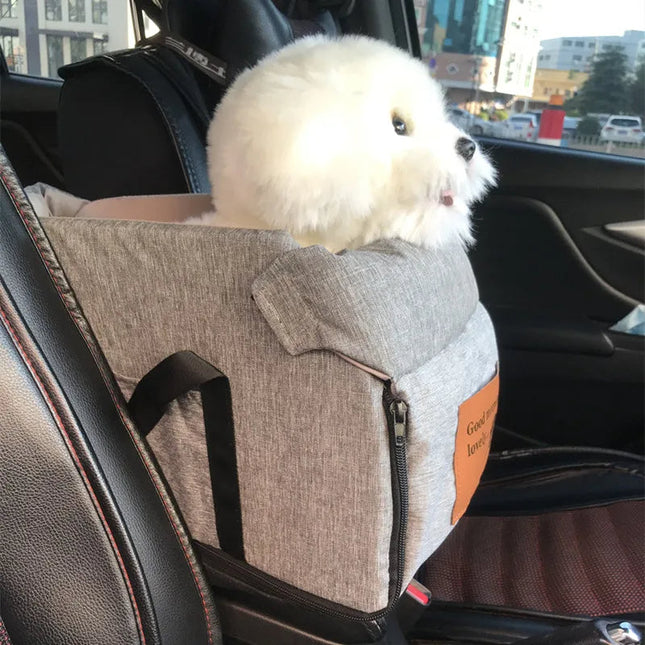 DogLuv™ Veiligheidszitje voor Auto | Geschikt voor Kleine Honden | Waterdicht & Gemakkelijk Schoon te Maken | 42x22x23cm