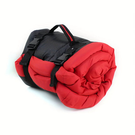 Opvouwbare Waterdichte Hondenmat 90x60 cm | Lichtgewicht Reismat van Polyester | Buitenmat Voor Hond | Gemakkelijk Schoon te Maken | Ideaal voor Camping, Wandelen en Tuin
