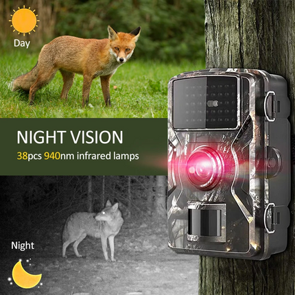 Sandsberg | Advanced Trail Camera | High Resolution | Fast Motion Detection | Excellent Night Vision | Robust | Waterproof IP66