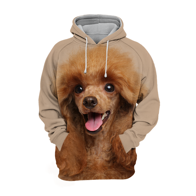 Unisex Truien | Zachte Hoodie Voor Hondenliefhebbers | Premium Polyester & Katoen | Diverse Maten S-4XL | Toy Poodle Design | Hoge Resolutie Print | Duurzaam & Comfortabel | Perfect Met Jeans of Leggings