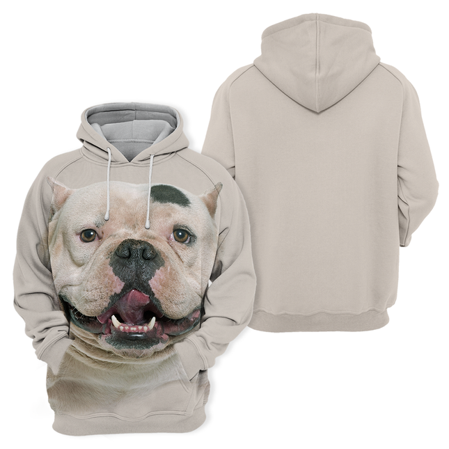 American Bully Pitbull | Zachte Hoodie | Katoen-Polyester Mix | High Definition Print | Maten S-4XL | Comfortabel & Duurzaam | Blijft Lang Mooi