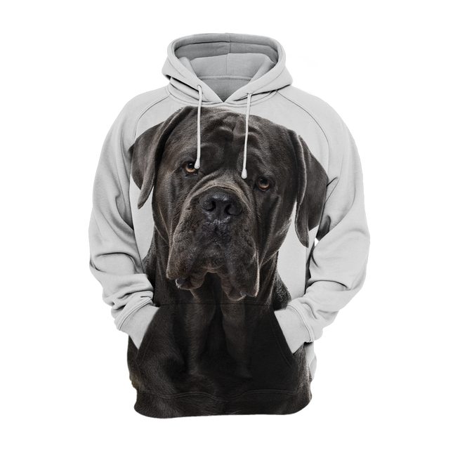 Unisex Hoodie voor Dierenliefhebbers | Zachte Stof | Hoogwaardige Print | Cane Corso Motief | Verkrijgbaar in Maten S-4XL | Comfortabele en Duurzame Materialen | Ideaal voor Casual Dagen