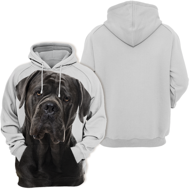 Unisex Hoodie voor Dierenliefhebbers | Zachte Stof | Hoogwaardige Print | Cane Corso Motief | Verkrijgbaar in Maten S-4XL | Comfortabele en Duurzame Materialen | Ideaal voor Casual Dagen