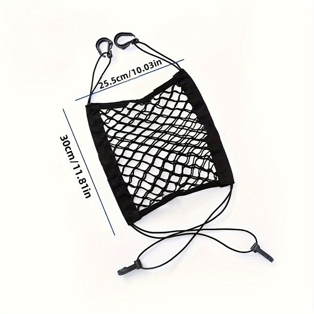 Universeel Autobeschermrek | Polyester Net & Organizer | Veiligheidsscheider voor Huisdieren & Baby's | Stretchbaar & Duurzaam | Perfecte