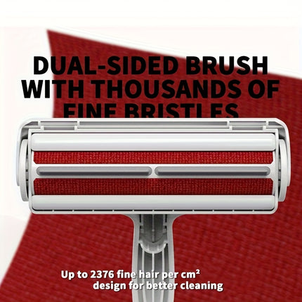 Urządzenie do usuwania sierści zwierząt | Wałek do usuwania kłaczków odpowiedni do mebli | Samochód | Dywan | Wielokrotnego użytku | Samoczyszcząca podstawa